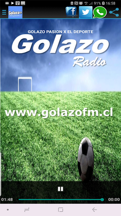 Golazo Radio - 9.8 - (Android)