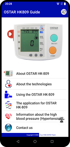Android application OSTAR HK-809 screenshort