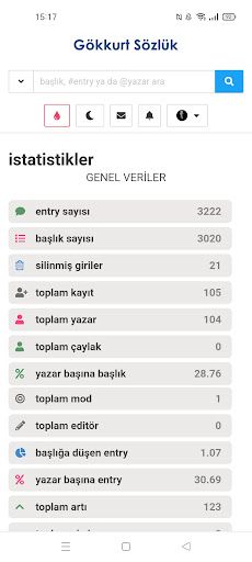 Android application Gökkurt Sözlük screenshort