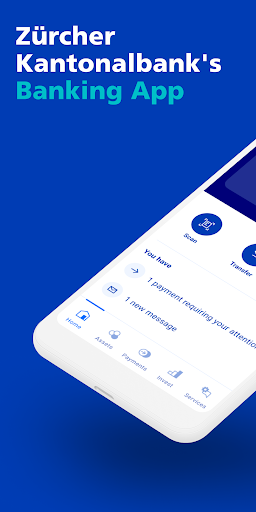 Android application ZKB Mobile Banking screenshort