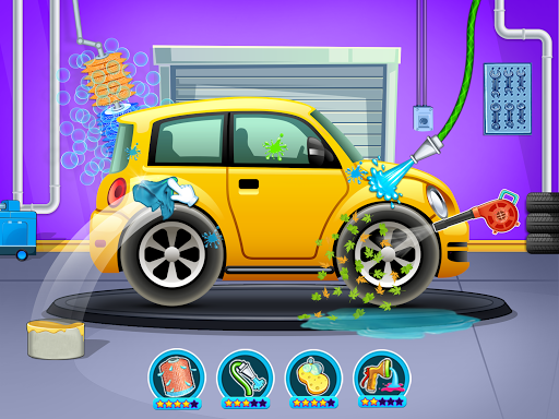 Kids Car Wash Service Auto Workshop Garage 2.8 screenshots 1