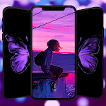 Cover Image of Download Purple wallpapers  APK