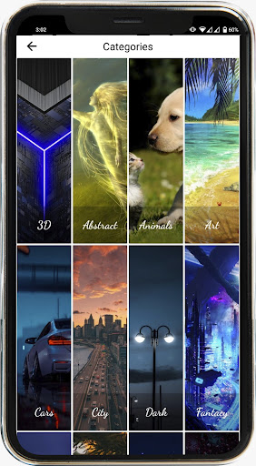 Android application Wallpapers HD screenshort
