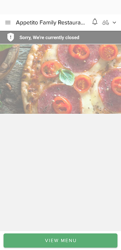 Appetito Family Restaurant Screen 2