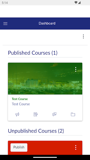 Android application Igc School screenshort