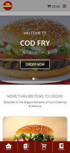 Android application TheCodFry screenshort