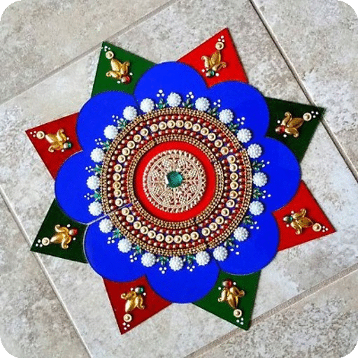 Latest Rangoli Designs Offline  Icon