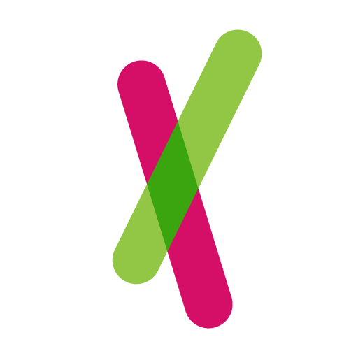 Ikon med logotyp för 23andMe