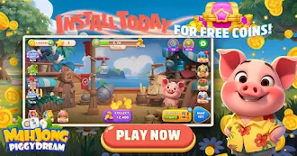 Game screenshot Mahjong Piggy Dreams apk download