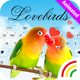 Animated Love Birds Keyboard Theme icon