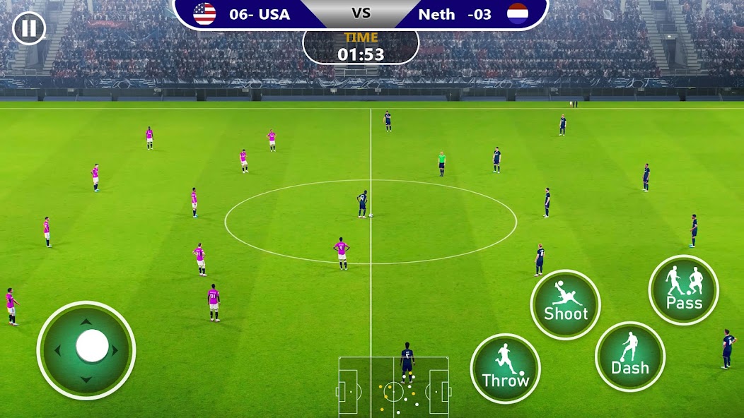 World Soccer Match 2023 MOD APK screenshot