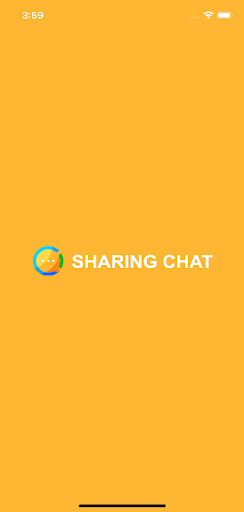 Android application Sharing Chat screenshort