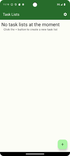 Android application Tasko screenshort