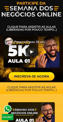Android application Curso Marketing para Afiliados screenshort