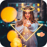 Cover Image of Télécharger Light Glow Crown Photo Editor - Neon Photo Effects 1.0 APK
