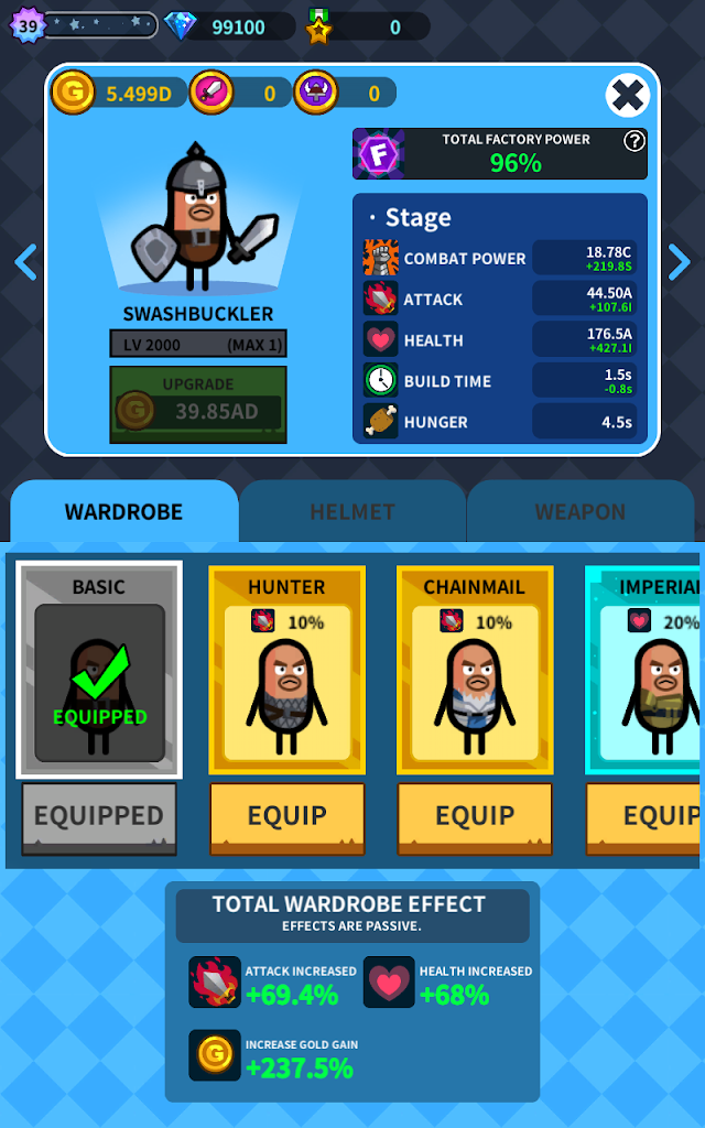 Hero Factory - Idle tycoon Screenshot 9 Hero Factory - Idle tycoon Screenshot 9
