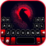 Raven Moon Night Keyboard Background Apk