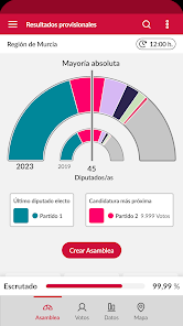 Captura de Pantalla 7 Elecciones Región de Murcia 23 android