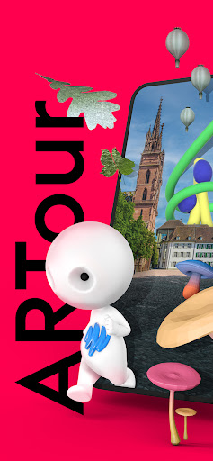 Android application ARTour Basel screenshort