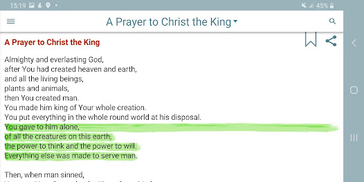 Screenshot 6 All Catholic Prayers and Bible android