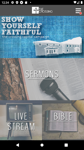 Android application Church at the Crossing App screenshort