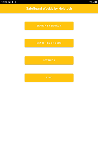 Weekly Compliance by Hoistech Screen 2
