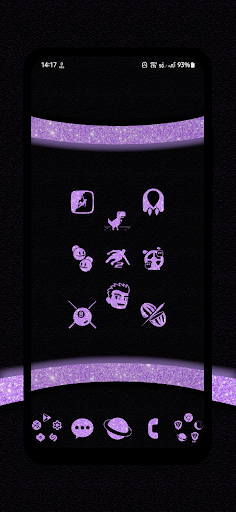 Screenshot of Diamond Glitter Icons
