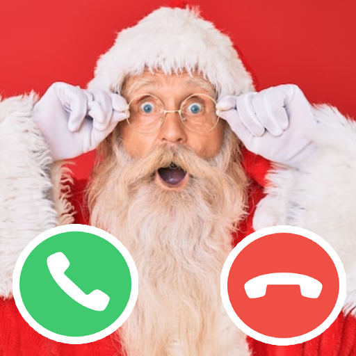 Call Santa Clause Ho ho ho logo