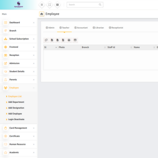 SyncSchool Web Screen 2