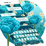 Blue Rose Keyboard Theme icon