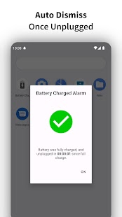 Full Battery Charge Alarm Screenshot