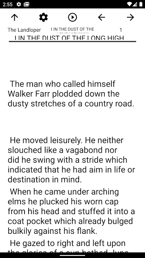 Book, The Landloper Screen 2