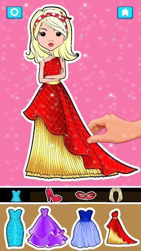 Paper Doll Games: Diy Dress Up Screen 2