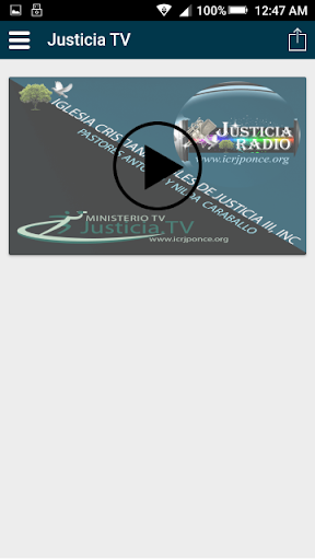 MINISTERIO JUSTICIA TV Y JUSTI