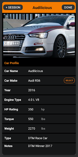 Track Facts Screen 2