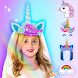 Unicorn Photo Editor - Glitter Unicorn Stickers - Androidアプリ