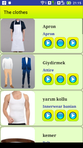 Learn Turkish language Screen 3