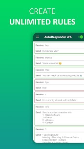 AutoResponder for WhatsApp MOD APK (Premium Unlocked) 3