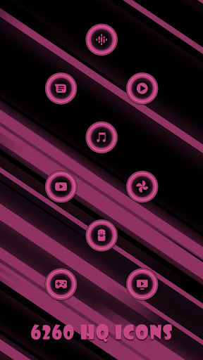 Fractals Pink Icons Screen 2
