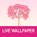 Falling Flowers Red - Live Wal - Androidアプリ