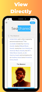 SeaShared: Search Engine