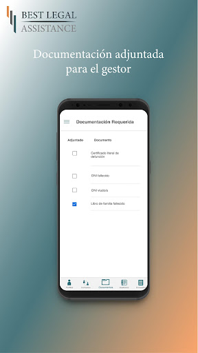 Android application Best Legal Assistance screenshort