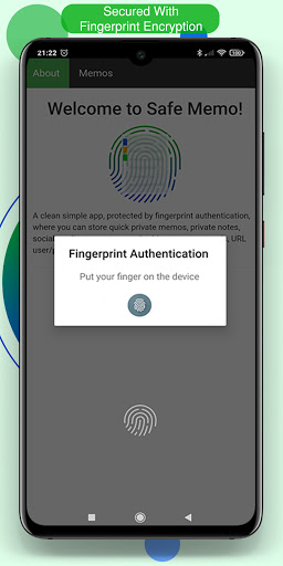 Safe Memo Screen 3