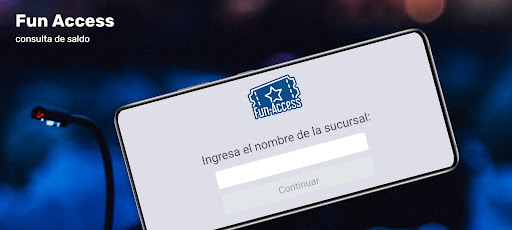 Android application Fun Access Consulta de Saldo screenshort