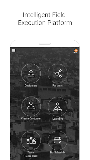Android application BeatRoute - Sales Team App screenshort
