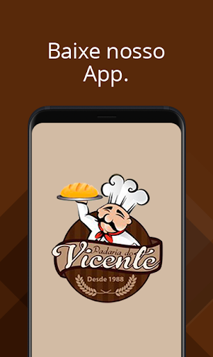 Android application Padaria Vicente screenshort