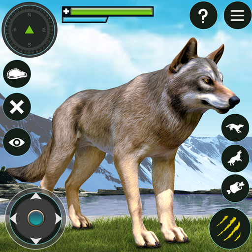 Wild Wolf Games: Animal Sim 3D logo