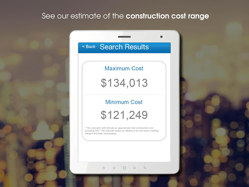BMT Construction Cost Calc