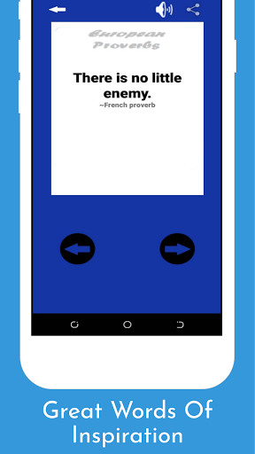 European Proverbs - The Lost W Screen 2