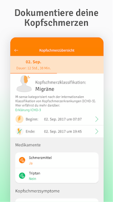 M-sense: Migräne & Kopfschmerzのおすすめ画像3